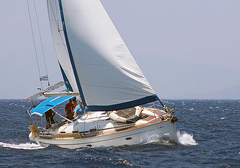 capsized boat