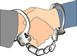 handshake handcuff