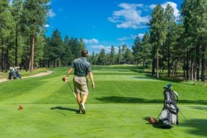 a golf course