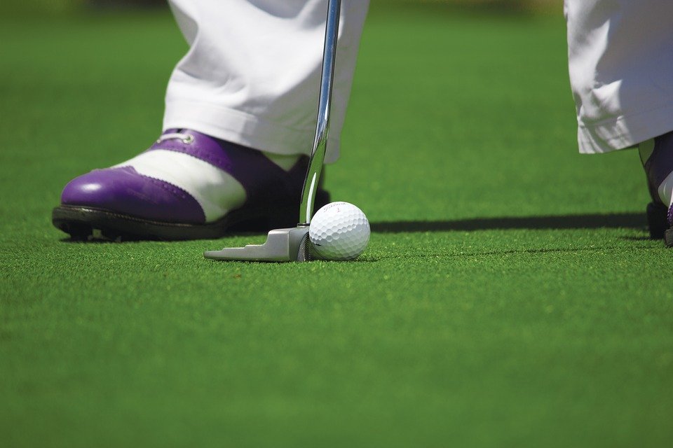 a golfer
